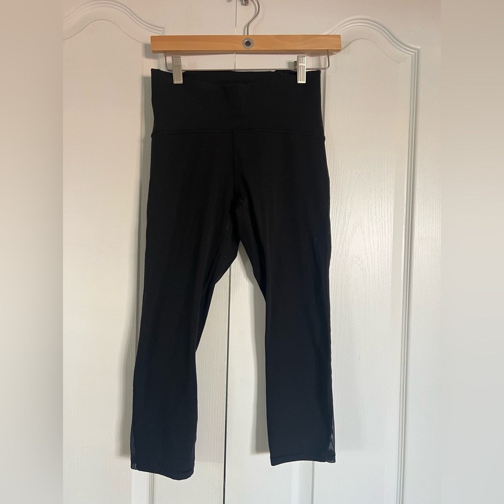 Lululemon Black Capri Leggings